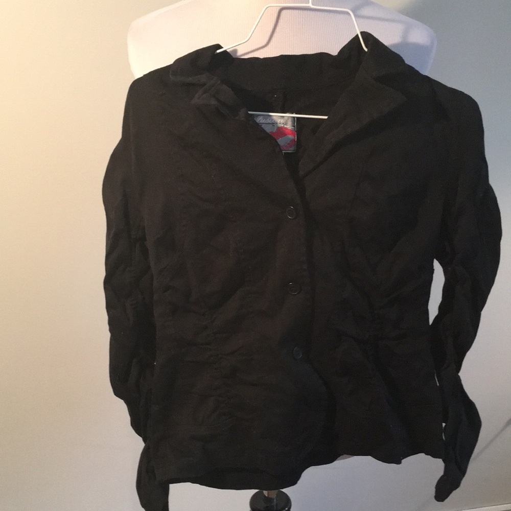 NWT Fusion Denim Women’s black shirt